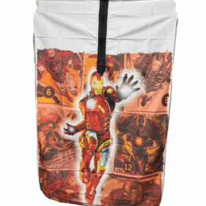 Capa de cetim infantil homem de ferro Ref: 191