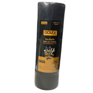 Gola higiênica preta pack com 5 unidades