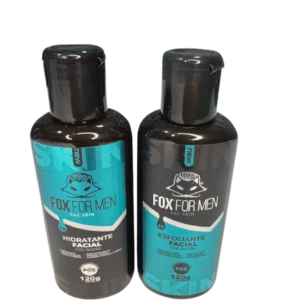 Kit Esfoliante facial + Hidratação facial Fox for men 120g