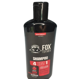 Shampoo 4 em 1 Fox fo Men 240ml